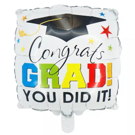 GLOBO DE 18" GRADUACION SURTIDO