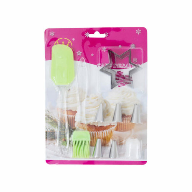 SET PUNTAS D/MANGAS PASTELERAS C/MOLDES+