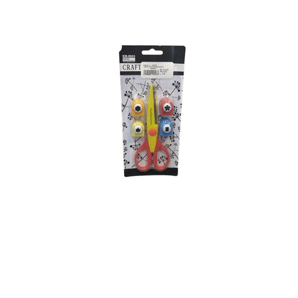 TIJERA C/PERFORADORA D/PAPEL