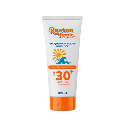 BLOQUEADOR SOLAR SPF 30 100ML ROATAN TRO