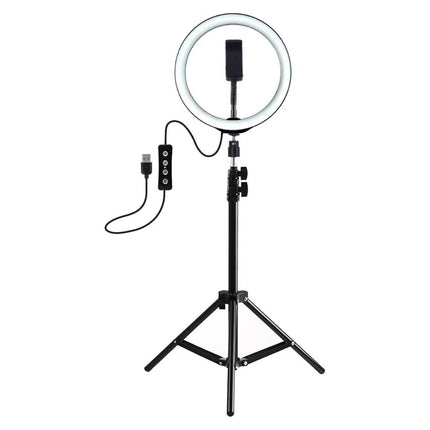 SET ARO D/LUZ LED 10" C/TRIPODE