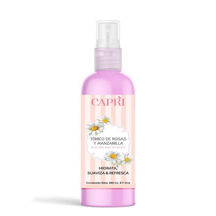 AGUA D/ROSAS CON MANZANILLA 260ML.