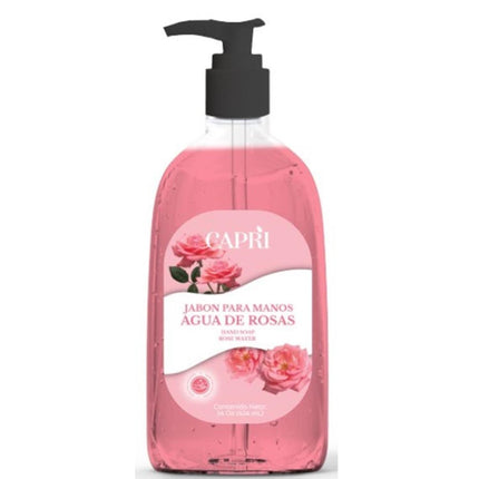 JABON P/MANOS AGUA D/ROSAS 414ML