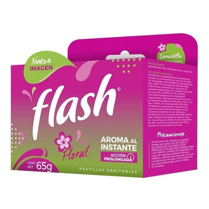 FLASH PASTILLA CANASTILLA FLORAL 65G