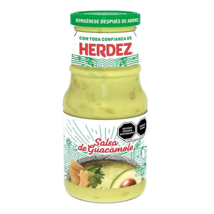 SALSA DE GUACAMOLE HERDEZ 445G