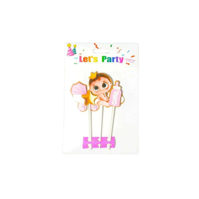 ADORNO P/PASTEL SURT. FIGURAS BABY SHOWE