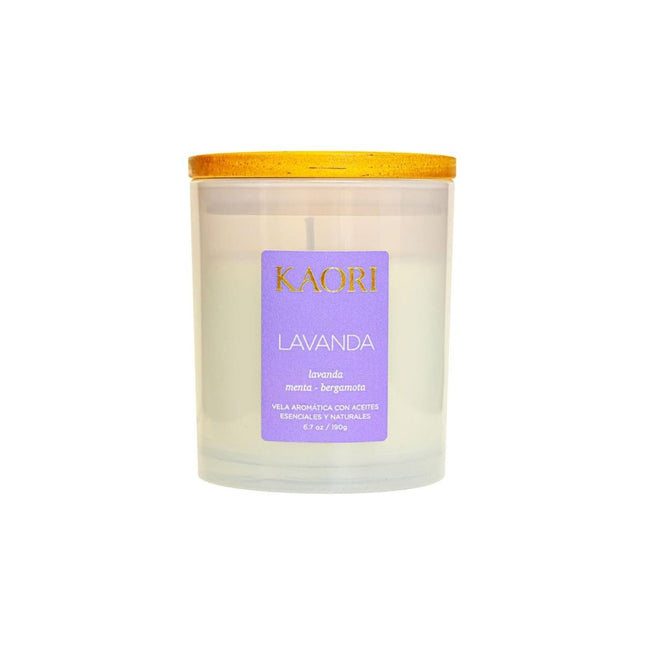 VELA AROMATICA KAORI LAVANDA 310G