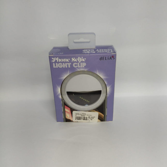 LUZ LED PORTÁTIL P/SELFIES C/DISEÑO D/ES