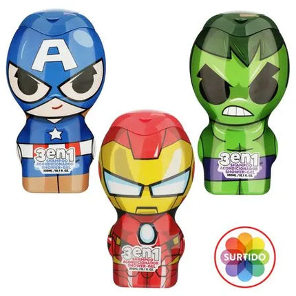 SHAMPOO AVENGERS CAPTAIN AMERICAN/IRON M