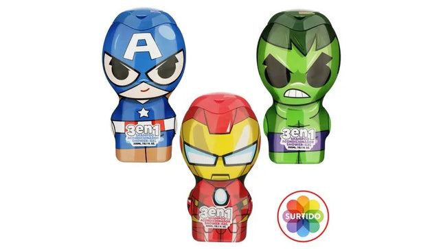 SHAMPOO AVENGERS CAPTAIN AMERICAN/IRON M