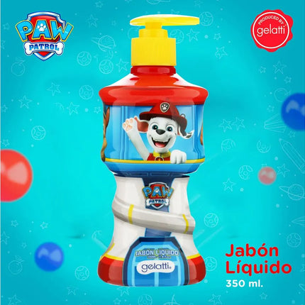 JABON LIQUIDO PAW PATROL 12/350ML