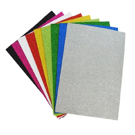 PAPEL FOAMI ESCARCHADO A4 SURT.