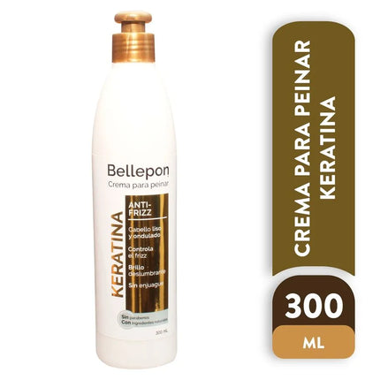 CREMA DE PEINAR KERATINA 300 ML - BELLEP