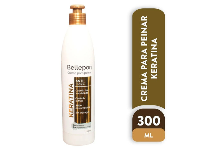 CREMA DE PEINAR KERATINA 300 ML - BELLEP