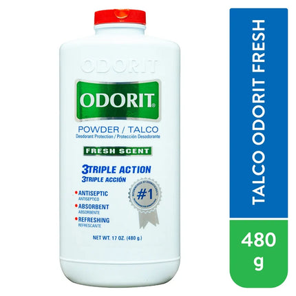 TALCO FRESH 480 GRS ODORIT