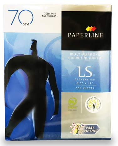PAPEL BOND B-20 75G PAPERLINE T/CARTA