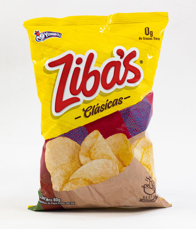 ZIBA´S PAPITAS CLÁSICAS 80G 24'S