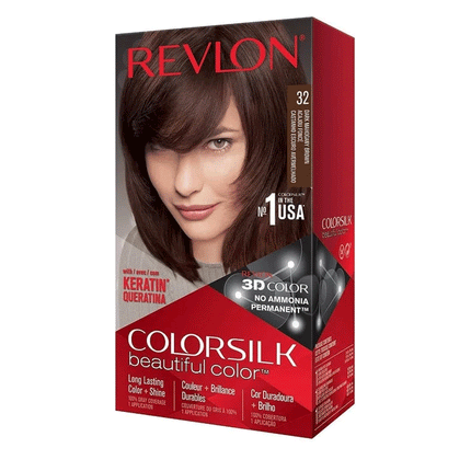 TINTE COLORSILK CASTANO OSCURO CAOBA 32