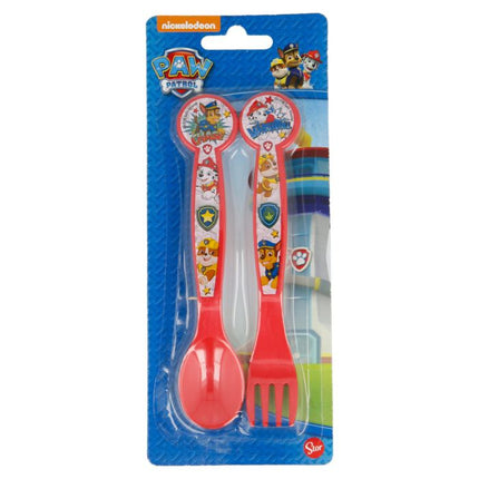 SET DE 2 CUBIERTOS PAW PATROL