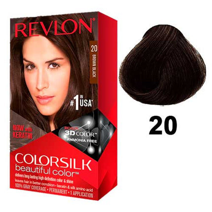 TINTE COLORSILK NEGRO NATURAL 20