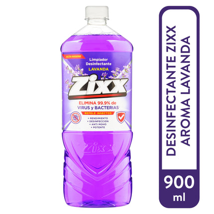 LIMPIADOR ZIXX LAVANDA 900 ML