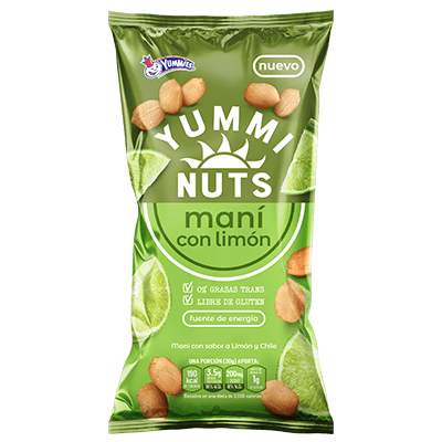 Yumminuts Mani Limon 80g 96s