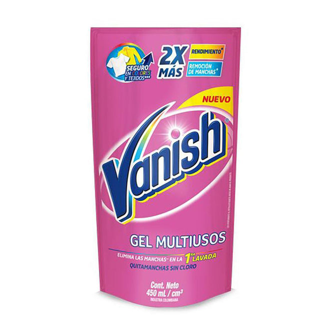 VANISH PINK LIQUIDO 450 ML DOY PACK