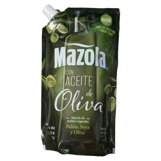 Aceite Mazola Blend/Oliva 443ml 24s